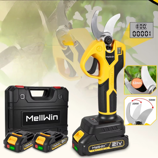 Sécateur jaune Ergonomique – Des Coupes Nettes, Zéro Douleur