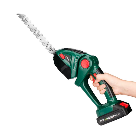 Taille-haie vert foncé sans fil léger – Liberté totale et zéro fatigue