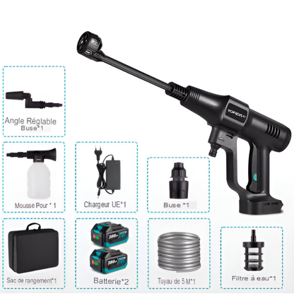 Nettoyeur de pression facile à utiliser pour un nettoyage impeccable au quotidien