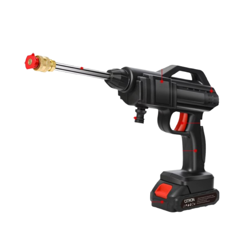 Nettoyeur de pression conçu pour un nettoyage précis et économique en eau